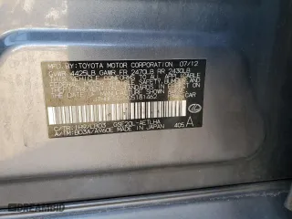2012 Lexus IS 250 with VIN JTHBF5C29C5181462, listed as a Copart auction lot 84031184 with 0 mi miles and Salvage Title. Bid and sale history available at carsss.com. Image 15.