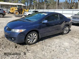 2009 Honda Civic Cpe EX-L with VIN 2HGFG12959H533673, listed as a Copart auction lot 46882485 with 207,594 mi miles and Salvage Title. Bid and sale history available at carsss.com. Image 1.