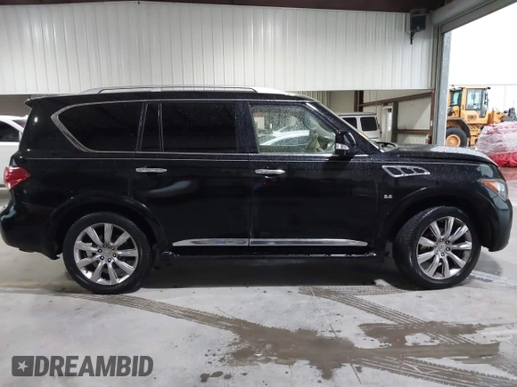 2014 Infiniti QX80 z VIN JN8AZ2NF9E9555118, wystawiony jako IAAI lot #41168367 z przebiegiem 177 662 mil mil oraz . Historia ofert i sprzedaży dostępna na DreamBid. Obrazek 13.