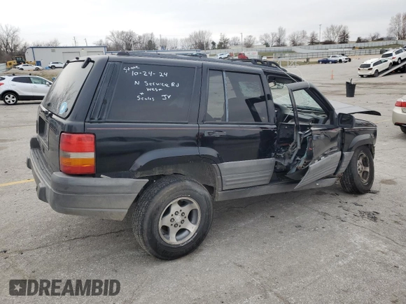 1998 Jeep Grand Cherokee Laredo with VIN 1J4FX58S1WC348125, listed as a Copart auction lot 86061674 with 0 mi miles and Salvage Title. Bid and sale history available at carsss.com. Image 3.