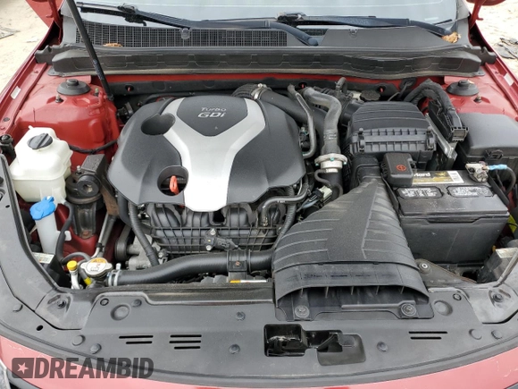 2015 Kia Optima SXL Turbo with VIN 5XXGR4A60FG513545, listed as a Copart auction lot 82642184 with 123,235 mi miles and Salvage Title. Bid and sale history available at DreamBid. Image 11.