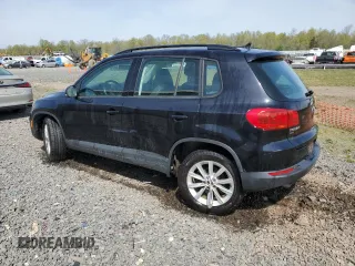 2017 Volkswagen Tiguan S with VIN WVGBV7AX2HK054782, listed as a Copart auction lot 54234175 with 67,044 mi miles and Salvage Title. Bid and sale history available at DreamBid. Image 2.
