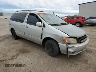 2002 Toyota Sienna LE with VIN 4T3ZF13C62U441843, listed as a Copart auction lot 57084835 with 370,487 mi miles and Clean Title. Bid and sale history available at DreamBid. Image 4.
