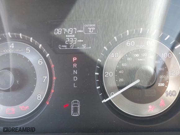 2016 Honda Odyssey EX-L with VIN 5FNRL5H65GB055916, listed as a IAAI auction lot 41980339 with 87,497 mi miles. Bid and sale history available at carsss.com. Image 15.