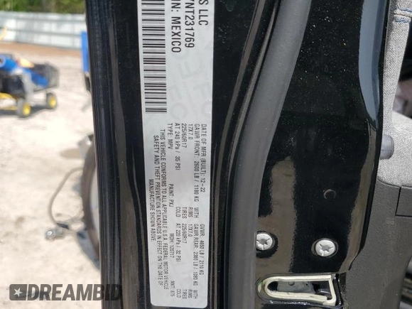 2022 Jeep Compass Latitude с VIN 3C4NJDBB7NT231769, выставлен на аукционе Copart как лот 55791685 с пробегом 57 942 миль миль и Списание • Salvage title. История ставок и продаж доступна на DreamBid. Изображение 14.