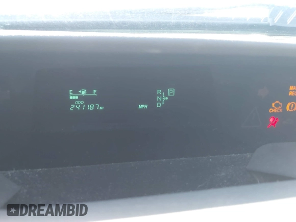 2005 Toyota Prius with VIN JTDKB20U957017198, listed as a IAAI auction lot 42227262 with 241,187 mi miles and . Bid and sale history available at DreamBid. Image 7.