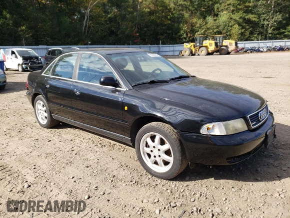 1999 Audi A4 with VIN WAUED28D8XA056525, listed as a Copart auction lot 72055614 with 179,261 mi miles and Salvage Title. Bid and sale history available at carsss.com. Image 4.