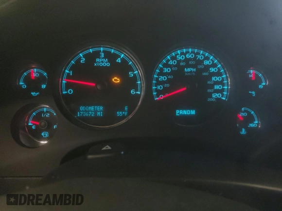 2009 Chevrolet Tahoe LTZ with VIN 1GNFK33059R294559, listed as a Copart auction lot 59545335 with 173,672 mi miles and Clean title. Bid and sale history available at DreamBid. Image 9.