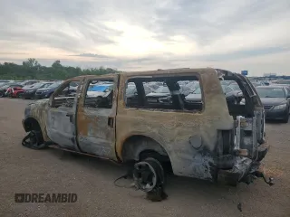 2003 Ford Excursion Limited z VIN 1FMNU43S43EB55541, wystawiony jako Copart lot #56325034 z przebiegiem Nie podano mil oraz Nie do naprawy. Historia ofert i sprzedaży dostępna na DreamBid. Obrazek 2.