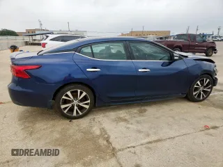 2017 Nissan Maxima SL with VIN 1N4AA6AP0HC409194, listed as a Copart auction lot 57604005 with 98,000 mi miles and Salvage title. Bid and sale history available at DreamBid. Image 3.