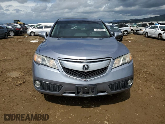 2015 Acura RDX Tech Pkg with VIN 5J8TB3H59FL005733, listed as a Copart auction lot 50652225 with 124,559 mi miles and Salvage Title. Bid and sale history available at carsss.com. Image 5.