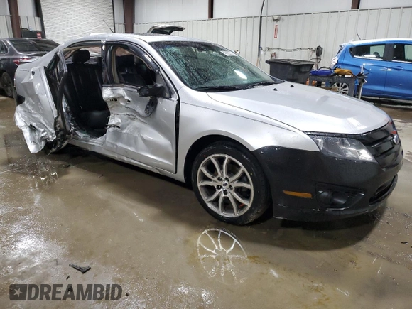2012 Ford Fusion SEL with VIN 3FAHP0JAXCR143571, listed as a Copart auction lot 47832375 with 102,908 mi miles and Salvage Title. Bid and sale history available at carsss.com. Image 4.