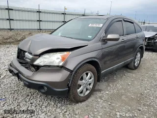 2009 Honda CR-V EX-L with VIN 5J6RE38749L007194, listed as a Copart auction lot 50619295 with 123,613 mi miles and Salvage Title. Bid and sale history available at carsss.com. Image 1.
