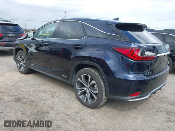 2020 Lexus RX 450h с VIN 2T2HGMDA6LC047628, выставлен на аукционе IAAI как лот 41932960 с пробегом 26 807 миль миль и . История ставок и продаж доступна на DreamBid. Изображение 3.