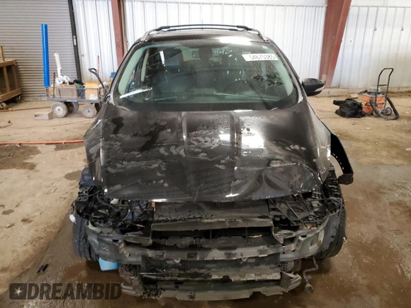 2013 Ford Escape Titanium with VIN 1FMCU9J95DUD63326, listed as a Copart auction lot 54675385 with 76,339 mi miles and Salvage title. Bid and sale history available at DreamBid. Image 5.