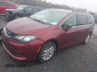 2021 Chrysler Voyager LXi with VIN 2C4RC1DG6MR545823, listed as a IAAI auction lot 41581582 with 79,329 mi miles and . Bid and sale history available at DreamBid. Image 2.