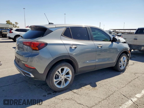 2023 Buick Encore GX Preferred with VIN KL4MMBS26PB109586, listed as a Copart auction lot 57225855 with 12,403 mi miles and Salvage title. Bid and sale history available at DreamBid. Image 3.