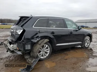 2019 Audi Q7 Premium Plus with VIN WA1LAAF75KD043730, listed as a Copart auction lot 85777394 with 66,785 mi miles and Salvage Title. Bid and sale history available at carsss.com. Image 3.