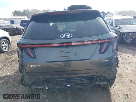 2022 Hyundai Tucson SEL with VIN 5NMJBCAEXNH031855, listed as a IAAI auction lot 41677386 with 40,606 mi miles and . Bid and sale history available at DreamBid. Image 17.