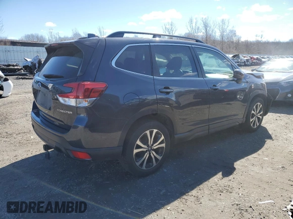 2019 Subaru Forester Limited with VIN JF2SKAUC2KH544681, listed as a Copart auction lot 47820625 with 0 mi miles and Salvage Title. Bid and sale history available at carsss.com. Image 3.