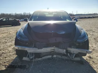 2022 Tesla Model 3 with VIN 5YJ3E1EA2NF317860, listed as a Copart auction lot 47372235 with 44,057 mi miles and Salvage Title. Bid and sale history available at DreamBid. Image 5.