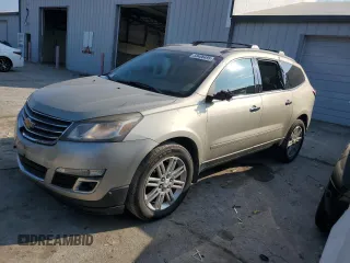 2015 Chevrolet Traverse LT with VIN 1GNKVGKD5FJ163501, listed as a Copart auction lot 58486495 with 169,424 mi miles and Salvage title. Bid and sale history available at DreamBid. Image 1.