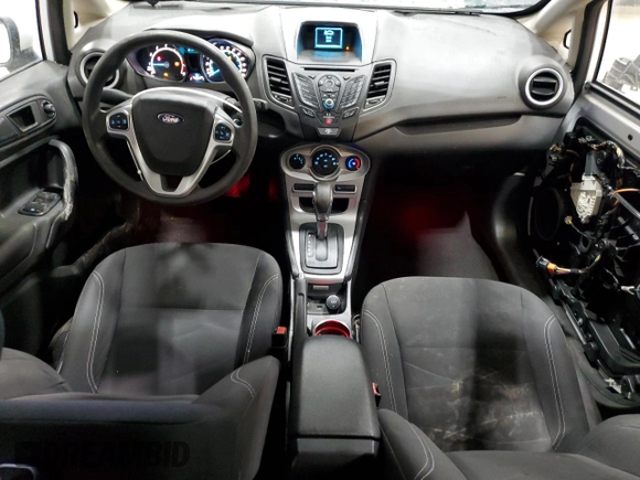 2017 Ford Fiesta SE with VIN 3FADP4EJ4HM163531, listed as a Copart auction lot 45117985 with 87,412 mi miles and Salvage Title. Bid and sale history available at carsss.com. Image 8.