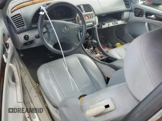2002 Mercedes-Benz CLK 320/430 with VIN WDBLK65G52T127052, listed as a Copart auction lot 67317544 with 160,904 mi miles and Salvage Title. Bid and sale history available at DreamBid. Image 8.