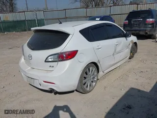 2010 Mazda Mazda3 s Sport with VIN JM1BL1H69A1209053, listed as a IAAI auction lot 41796146 with 122,760 mi miles. Bid and sale history available at carsss.com. Image 4.