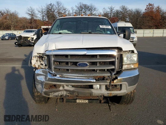 2003 Ford F-250 XL z VIN 1FTNF21L83ED10378, wystawiony jako Copart lot #78414894 z przebiegiem 158 936 mil mil oraz Szkoda całkowita • Salvage title. Historia ofert i sprzedaży dostępna na DreamBid. Obrazek 5.