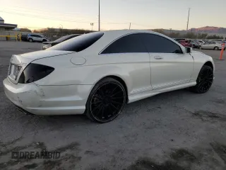2011 Mercedes-Benz CL-Class CL 550 with VIN WDDEJ9EB6BA026705, listed as a Copart auction lot 87085764 with 122,775 mi miles and Salvage Title. Bid and sale history available at carsss.com. Image 3.