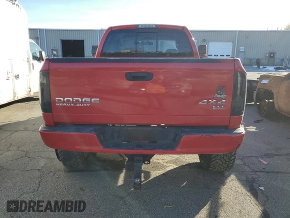 2003 Dodge Ram 2500 ST with VIN 3D7KU28613G809501, listed as a Copart auction lot 44167915 with 251,919 mi miles and Salvage Title. Bid and sale history available at carsss.com. Image 6.