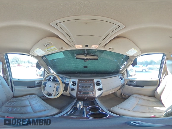 2013 Ford Expedition Max XLT with VIN 1FMJK1H51DEF20040, listed as a Copart auction lot 44466455 with 304,645 mi miles and Salvage title. Bid and sale history available at DreamBid. Image 14.