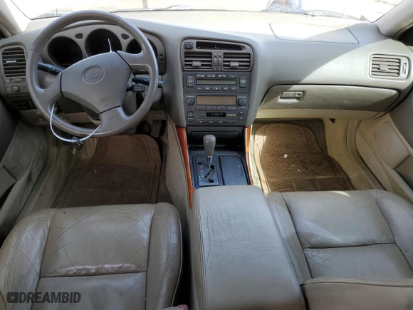 1998 Lexus GS 300 Luxury Perform Sdn with VIN JT8BD68S5W0025859, listed as a Copart auction lot 50173215 with 0 mi miles and Salvage Title. Bid and sale history available at carsss.com. Image 8.