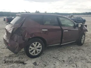 2013 Nissan Murano S with VIN JN8AZ1MU2DW203735, listed as a Copart auction lot 72191344 with 0 mi miles and Salvage Title. Bid and sale history available at carsss.com. Image 3.