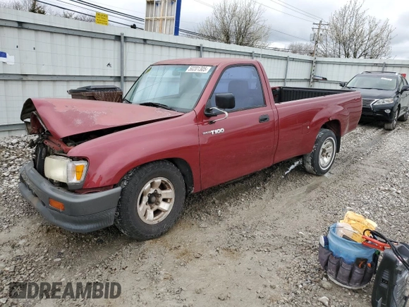 1996 Toyota T100 with VIN JT4JM11D3T0010204, listed as a Copart auction lot 50201305 with 188,702 mi miles and Salvage Title. Bid and sale history available at DreamBid. Image 1.
