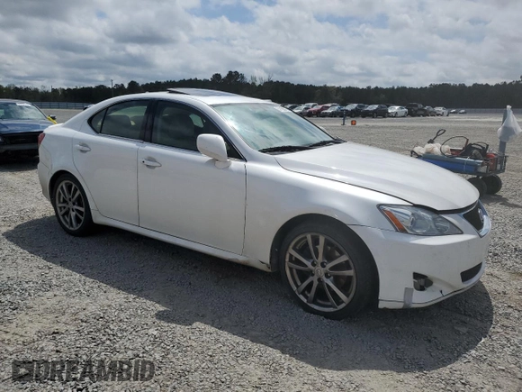 2008 Lexus IS 250 z VIN JTHBK262385066059, wystawiony jako Copart lot #51198345 z przebiegiem 269 666 mil mil oraz Szkoda całkowita • Salvage title. Historia ofert i sprzedaży dostępna na DreamBid. Obrazek 4.