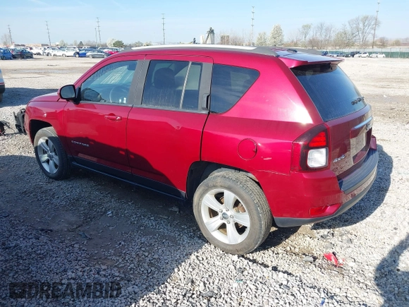 2016 Jeep Compass Latitude with VIN 1C4NJDEBXGD619261, listed as a IAAI auction lot 41991853 with 107,023 mi miles and . Bid and sale history available at DreamBid. Image 3.