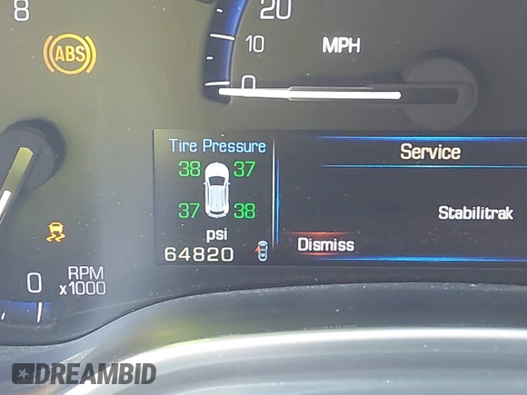 2015 Cadillac SRX Premium Collection with VIN 3GYFNDE38FS561936, listed as a IAAI auction lot 42266801 with 64,820 mi miles and . Bid and sale history available at DreamBid. Image 15.