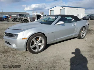 2012 Chevrolet Camaro 1LT with VIN 2G1FB3D30C9146377, listed as a Copart auction lot 49444045 with 0 mi miles and Salvage Title. Bid and sale history available at carsss.com. Image 1.