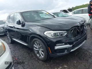 2019 BMW X3 sDrive30i with VIN 5UXTR7C50KLF29941, listed as a IAAI auction lot 41971158 with 181,477 mi miles and . Bid and sale history available at DreamBid. Image 1.