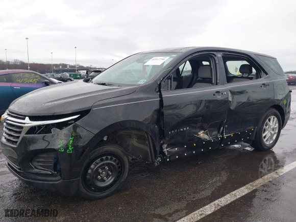 2024 Chevrolet Equinox LS with VIN 3GNAXHEG7RL196546, listed as a IAAI auction lot 41917756 with 18,535 mi miles. Bid and sale history available at carsss.com. Image 6.
