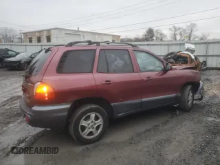 2004 Hyundai Santa Fe GLS with VIN KM8SC13E24U726708, listed as a Copart auction lot 85489774 with 158,208 mi miles and Salvage Title. Bid and sale history available at carsss.com. Image 3.