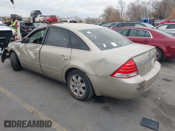 2005 Mercury Montego Luxury z VIN 1MEFM40185G611793, wystawiony jako IAAI lot #41125667 z przebiegiem Nie podano mil oraz . Historia ofert i sprzedaży dostępna na DreamBid. Obrazek 3.