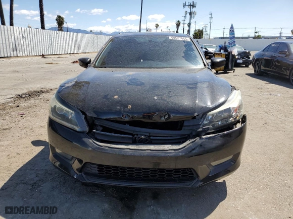 2015 Honda Accord Sedan Sport with VIN 1HGCR2F51FA275012, listed as a Copart auction lot 50627055 with 82,755 mi miles and Salvage Title. Bid and sale history available at carsss.com. Image 5.
