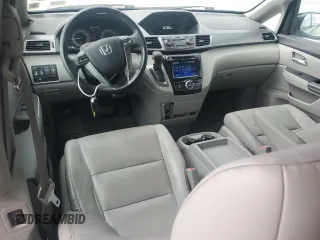 2014 Honda Odyssey EX-L with VIN 5FNRL5H63EB013483, listed as a Copart auction lot 63002435 with 127,059 mi miles and Salvage title. Bid and sale history available at DreamBid. Image 8.