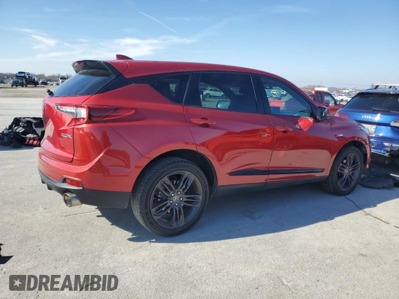 2020 Acura RDX w/A-Spec Pkg with VIN 5J8TC1H67LL001718, listed as a Copart auction lot 44410895 with 78,466 mi miles and Salvage Title. Bid and sale history available at carsss.com. Image 3.