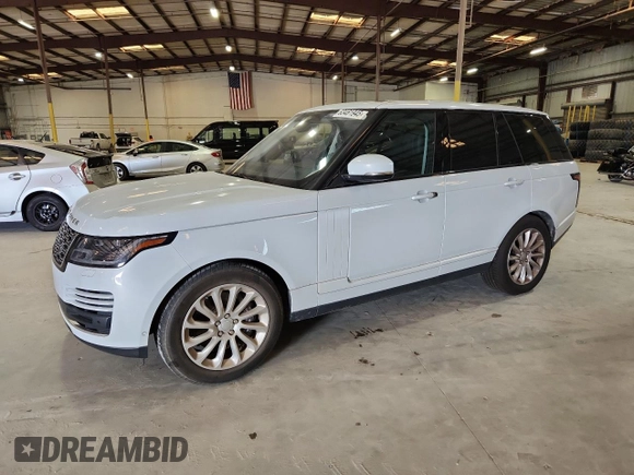 2019 Land Rover Range Rover HSE with VIN SALGS2SV0KA543688, listed as a Copart auction lot 63481945 with Not provided miles and Clean title. Bid and sale history available at DreamBid. Image 1.