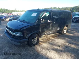 2016 Chevrolet Express Cargo with VIN 1GCWGAFF5G1156045, listed as a IAAI auction lot 42547185 with 166,535 mi miles and . Bid and sale history available at DreamBid. Image 2.