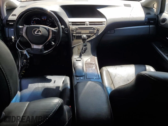 2013 Lexus RX 450h with VIN JTJBC1BA0D2053168, listed as a Copart auction lot 57821265 with 88,835 mi miles and Salvage title. Bid and sale history available at DreamBid. Image 8.